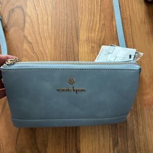 Blue small crossbody